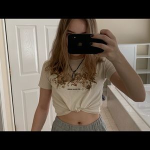 Garage “get off my cloud” angel tee